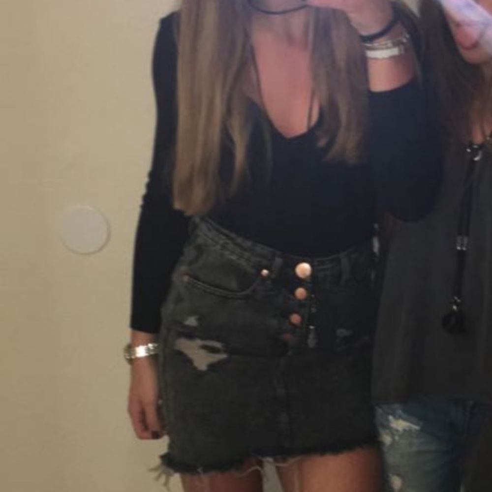 Signature8 Denim Skirt Size S